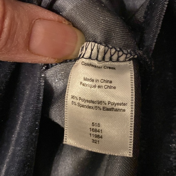 Coldwater Creek Velour Tunic - Picture 4 of 6